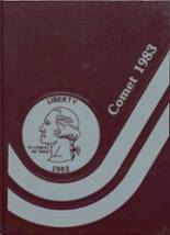Clark High School 1983 yearbook cover photo