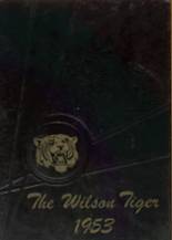 Wilson High School 1953 yearbook cover photo