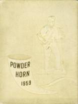 1959 George Rogers Clark High School Yearbook from Whiting, Indiana cover image