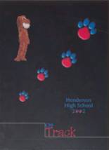 Henderson High School 2002 yearbook cover photo