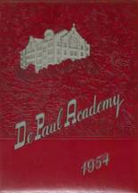1954 Depaul Academy Yearbook from Chicago, Illinois cover image
