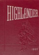 Highland Park High School 1960 yearbook cover photo