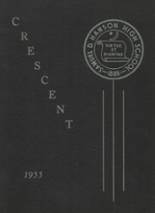 Samuel D. Hanson School 1955 yearbook cover photo