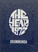 Drummond High School 1972 yearbook cover photo