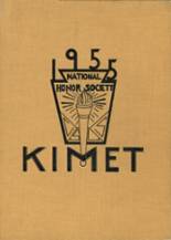 Kimberly High School 1955 yearbook cover photo