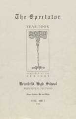 Brimfield High School 1913 yearbook cover photo