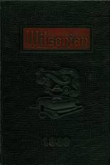 Wilson High School 1939 yearbook cover photo