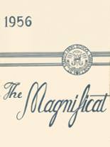 St. Mary's High School 1956 yearbook cover photo