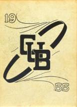 Nevada High School 1955 yearbook cover photo