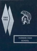 Hudson High School 1984 yearbook cover photo
