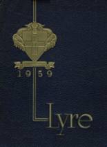 1959 Lawrence High School Yearbook from Fairfield, Maine cover image
