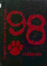 Edwards High School 1998 yearbook cover photo
