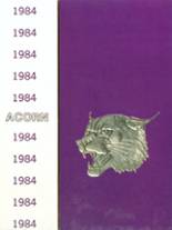 Oak Harbor High School 1984 yearbook cover photo