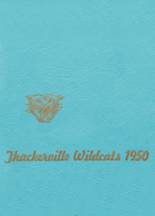 Thackerville High School 1950 yearbook cover photo