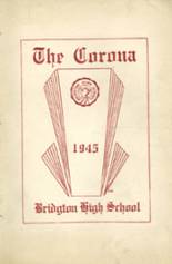 Bridgton High School 1945 yearbook cover photo