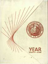 Loyola Academy 1961 yearbook cover photo
