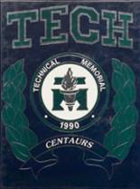 Technical Memorial High School 1990 yearbook cover photo