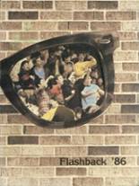 Rock Bridge High School 1986 yearbook cover photo