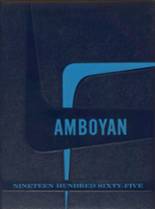 Amboy High School 1965 yearbook cover photo
