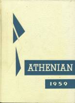 Athens Area High School 1959 yearbook cover photo