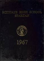 Scituate High School 1967 yearbook cover photo