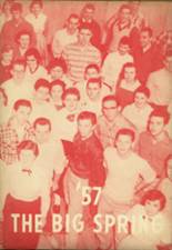 1957 Big Spring High School Yearbook from Newville, Pennsylvania cover image