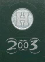 Herkimer High School 2003 yearbook cover photo