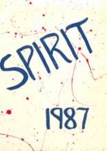 Mill River Union High School 1987 yearbook cover photo