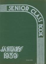 Andrew Jackson High School 1939 yearbook cover photo