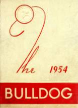 Roosevelt High School 1954 yearbook cover photo