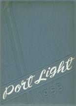 Port Washington High School 1955 yearbook cover photo