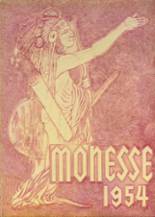 Momence High School 1954 yearbook cover photo