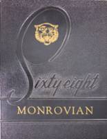 1968 Monroe High School Yearbook from West manchester, Ohio cover image