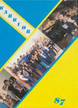 Haileyville High School 1987 yearbook cover photo