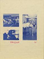 1974 Platteview High School Yearbook from Springfield, Nebraska cover image