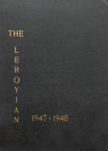 Leroy High School 1948 yearbook cover photo