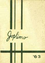 Joplin High School 1963 yearbook cover photo