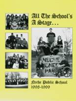 Neche High School 1999 yearbook cover photo