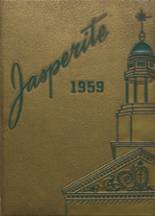 Manhattan College Prep 1959 yearbook cover photo