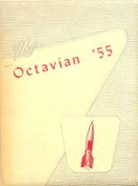 Octavia High School 1955 yearbook cover photo