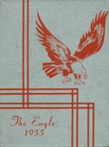 1955 Hugoton High School Yearbook from Hugoton, Kansas cover image