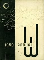 Waukegan High School 1959 yearbook cover photo