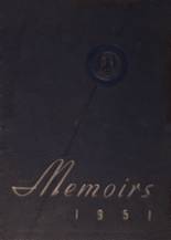 Washington Irving High School 1951 yearbook cover photo