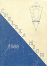 Chelsea High School 1966 yearbook cover photo