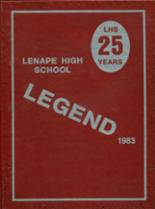 1983 Lenape High School Yearbook from Medford, New Jersey cover image