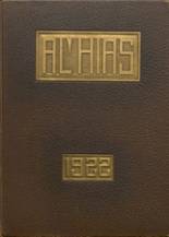 Central High School 1922 yearbook cover photo