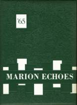 Marion High School 1965 yearbook cover photo