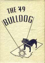 Butte High School 1949 yearbook cover photo