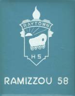 1958 Raytown High School Yearbook from Raytown, Missouri cover image