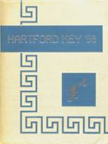 Hartford High School 1958 yearbook cover photo